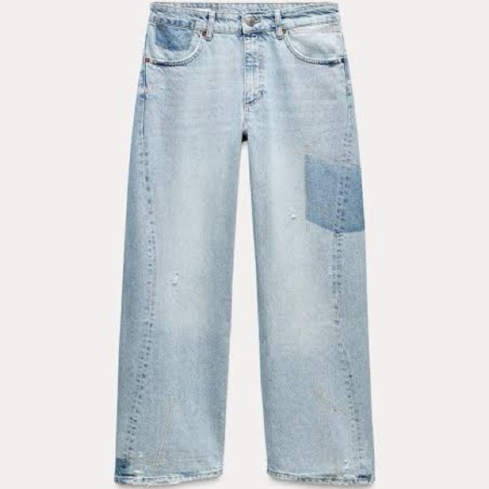 NWOT size 6 Zara Barrel Leg Jeans